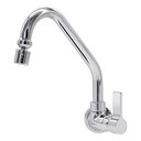 Ver imagem 2 de Torneira Cozinha Parede Bica Móvel Luxo 1/4 de Volta C70