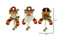 Ver imagem 2 de Kit 6 Bonecos Natal Pelúcia Guizo Rena, Papai Noel e Boneco Neve 17cm Enfeite Árvore - Master Christ