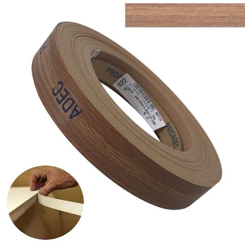 Fita de Borda Pvc Amendola Rustica 22mm X 20m Proadec