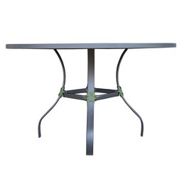 Mesa Ripada com Furo para Ombrelone (1,20 Metros) Preta - 3