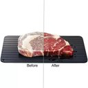 Ver imagem 1 de Bandeja Descongelamento Rápido Alumínio Carnes Peixes 29.5x20.3x0.2cm