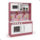 Ver imagem 3 de Armário Cozinha Infantil Lux Branco Rosa