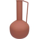 Ver imagem 1 de Vaso Decorativo Enfiete Casa Aparador Garrafa Home&Co Metal 26x13x13cm Rosa
