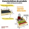Bandeja Porta Cápsulas 41x40 Dolce Gusto Natural 24 Unidades - 5