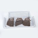 Ver imagem 6 de Bandeja Coffee Retangular com Tampa 15x30 Branca em Policarbonato Linha Profissional Cook Vem