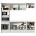 Ver imagem 6 de Armário de Cozinha Completa 240cm Branco Topazio Madesa