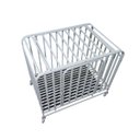 Ver imagem 4 de Gaiola de Transporte Cachorro Cao Gato Pet Canil Petshop Veterinario Rodinhas 360 Bandeja Removivel