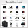Carregador Rápido 100w 3 Portas Usb-c Gan Iphone 14 15 Mac - 5