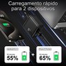 Carregador Rápido 100w 3 Portas Usb-c Gan Iphone 14 15 Mac - 4