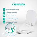 Ver imagem 5 de Assento Sanitário Poliéster Axis Barbante para vaso Deca