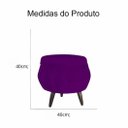 Ver imagem 4 de Puff Pétala Pés Palito Veludo