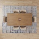 Ver imagem 5 de Conjunto Sala Jantar Mesa Adriana 200 cm Canto Arred C Vidro 6 Cadeira Anne Henn
