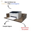 Ver imagem 5 de Suporte para Impressora de Parede Compacto Mdf Amadeirada
