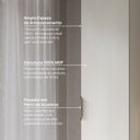 Ver mais imagens de Guarda-Roupa Planejado de Canto Linear 12 Peças com 13 Portas Orion CabeCasa MadeiraOriginals Bege/Aveia