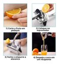 Ver mais imagens de Espremedor Laranja Limao Frutas Extrator Manual Sucos