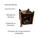 Ver imagem 3 de Toca para Gatos Interativa Playground Preta