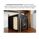 Ver imagem 4 de Toca para Gatos Interativa Playground Preta
