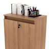 Armário para Escritório 2 Portas com Chave Tecnomobili Amêndoa - Me4149 - 5