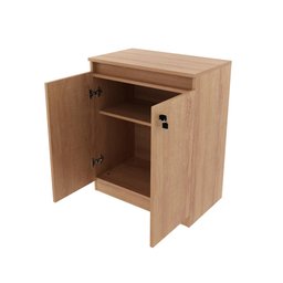 Armário para Escritório 2 Portas com Chave Tecnomobili Amêndoa - Me4149 - 3