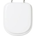 Ver imagem 1 de Assento Sanitário Almofadado Flox Branco para Vaso Fiori