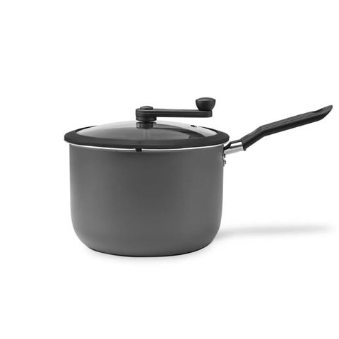 Pipoqueira Pic Poc 4,2 Litros Rápida e Fácil Pfoa Free com Tampa de Vidro Brinox