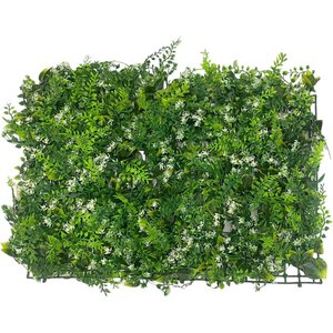 Painel Jardim Vertical Planta Artificial Decoração 60x40cm