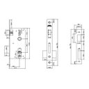 Ver imagem 3 de Fechadura Chess Externa Roseta Quadrada Cromado 40mm Arouca Chess Cromada Externa