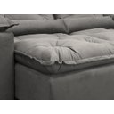 Ver imagem 6 de Sofá Retrátil e Reclinável 2,00m em Tecido Veludão C/ Pillow Nos Braços Athenas - Montagem Inclusa:c