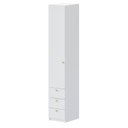 Ver imagem 2 de Guarda-Roupa Planejado 1 Porta 3 Gavetas Wave Casatema MadeiraOriginals Branco