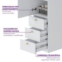 Ver imagem 7 de Guarda-Roupa Planejado 1 Porta 3 Gavetas Wave Casatema MadeiraOriginals Branco