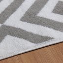 Ver imagem 2 de Tapete Egípcio de Pelo Baixo - Cinza 011 - 100x140cm