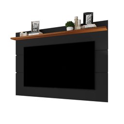 Painel Vivare Decorativo para Sala de Estar Tv 1,80m New Black Freijó - 2