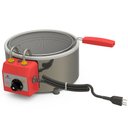 Ver imagem 1 de Tacho Fritador Elétrico Progás Aço Inox Escovado com Cesto 3 Litros 127V PR-310E