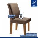 Ver imagem 5 de Kit 2 Cadeiras Estofadas Espanha Espresso Móveis