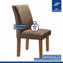 Ver imagem 5 de Kit 2 Cadeiras Estofadas Espanha Espresso Móveis