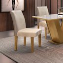 Ver imagem 2 de Kit 2 Cadeiras Estofadas Espanha Espresso Móveis