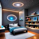 Ver imagem 4 de Fibra Otica Luminaria Led Teto Estrelas Quarto Bebê 100 Mix