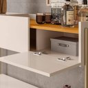 Ver imagem 7 de Aparador Porto 3 Portas com Bandeja Integrada - Cinamomo Off White - Madetec