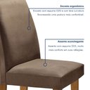 Ver imagem 6 de Conjunto Sala de Jantar Mesa Tampo de Vidro 6 Cadeiras Espanha Yescasa