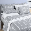 Ver imagem 3 de Cobre Leito Austin King 03 Peças - Cinza