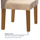 Ver imagem 7 de Conjunto Sala de Jantar Mesa Tampo de Vidro 6 Cadeiras Espanha Yescasa