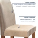 Ver imagem 6 de Conjunto Sala de Jantar Mesa Tampo de Vidro 6 Cadeiras Espanha Yescasa