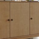 Ver imagem 7 de Buffet Aparador 160cm 3 Portas Madeira Maciça Vitalis Freijó F07 - Mpozenato