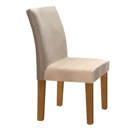 Conjunto Sala de Jantar Mesa Tampo MDF 6 Cadeiras Espanha Yescasa - 12