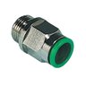Conexão Rosca Reta Macho 1/2" X 10mm Bspp It-011012 Pneumax - 1