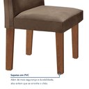 Ver mais imagens de Mesa de Jantar com 4 Cadeiras Tampo MDF Espanha Yescasa