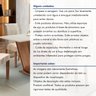 Conjunto Sala de Jantar Mesa Tampo MDF 4 Cadeiras Espanha Yescasa - 13