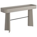 Ver imagem 1 de Aparador para Sala de Estar Orgânico Industrial Alef I03 Grigio Preto - Lyam Decor