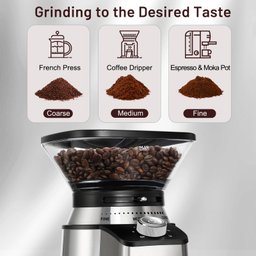 Secura Moedor de Café Conical Burr Elétrico com 17 Configurações de Moagem - 3