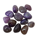 Ver imagem 1 de Pedra Ágata Roxa 2 a 4 Cm Rolada 250g Natural